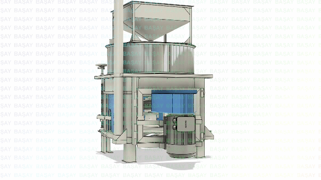 120'lik Taşlı Değirmenin Bakımı